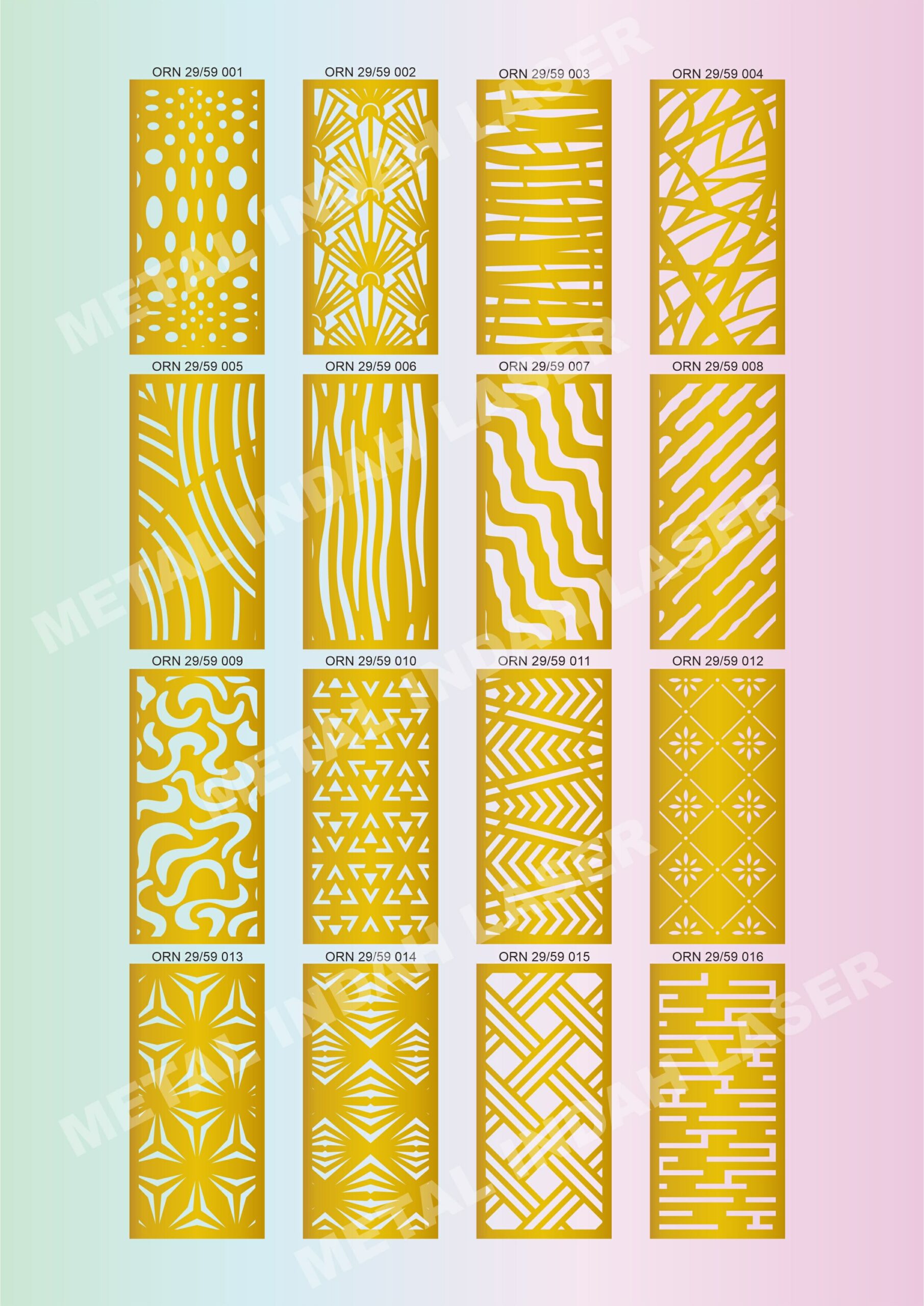 Motif Laser Cutting 29x59 2