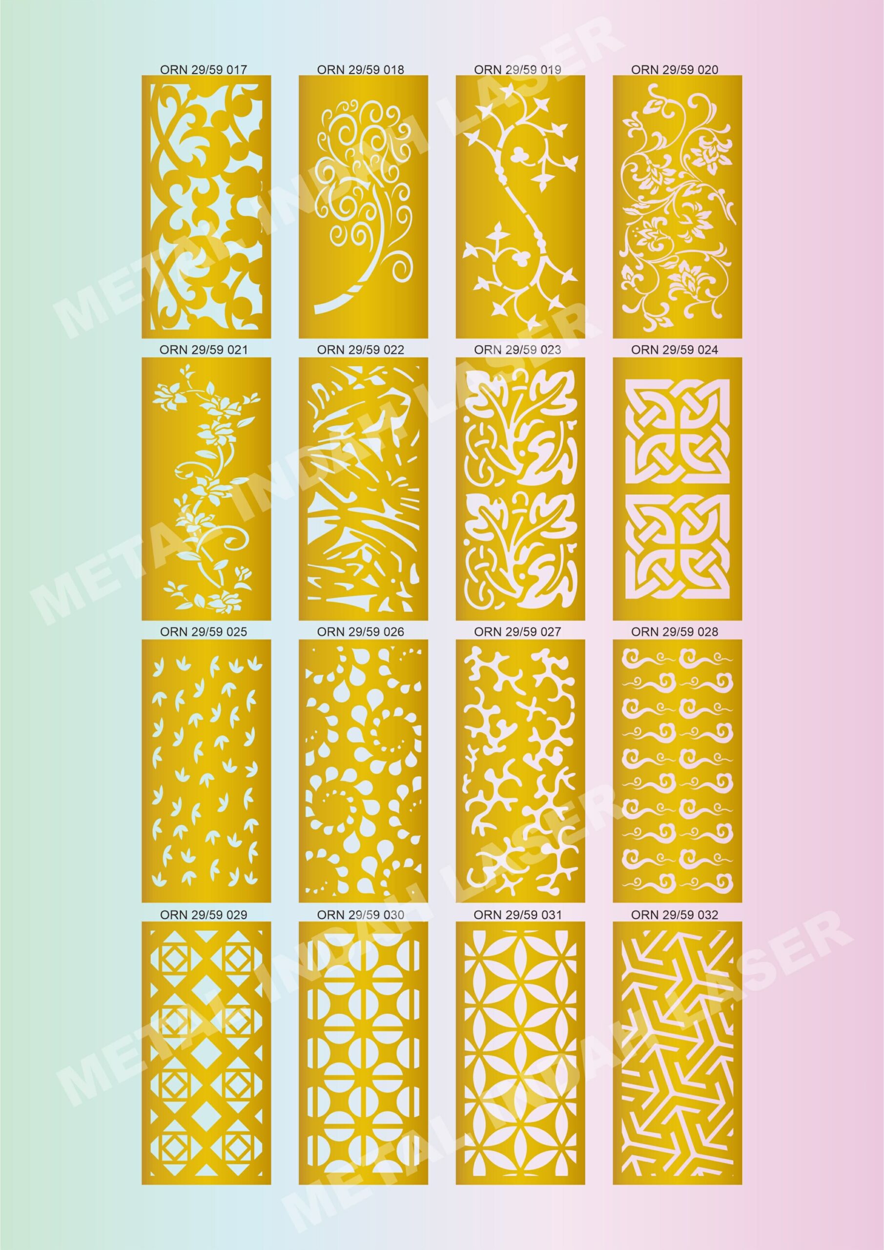 Motif Laser Cutting 29x59 1