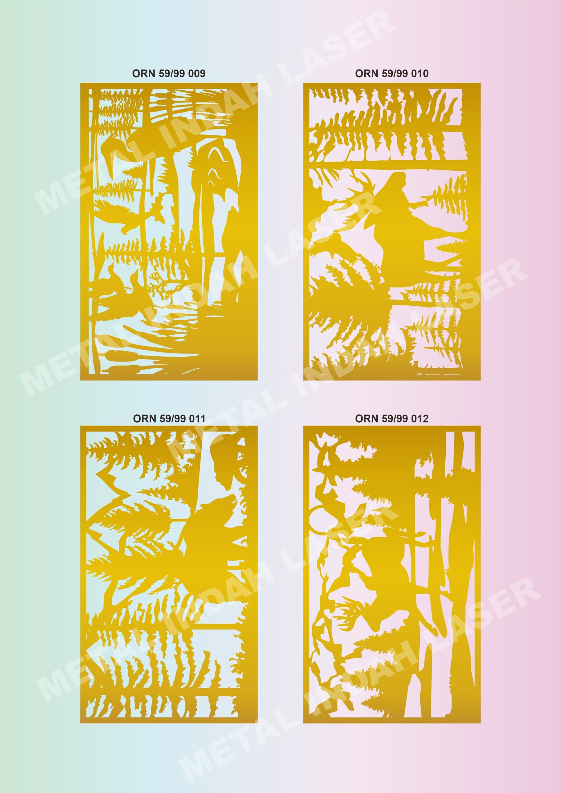 Motif Laser Cutting 59x99 2