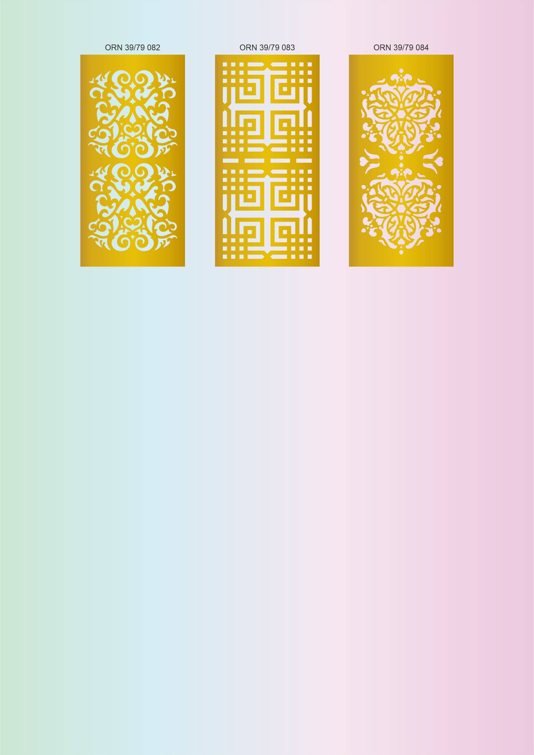 Motif Laser Cutting 39x79 2